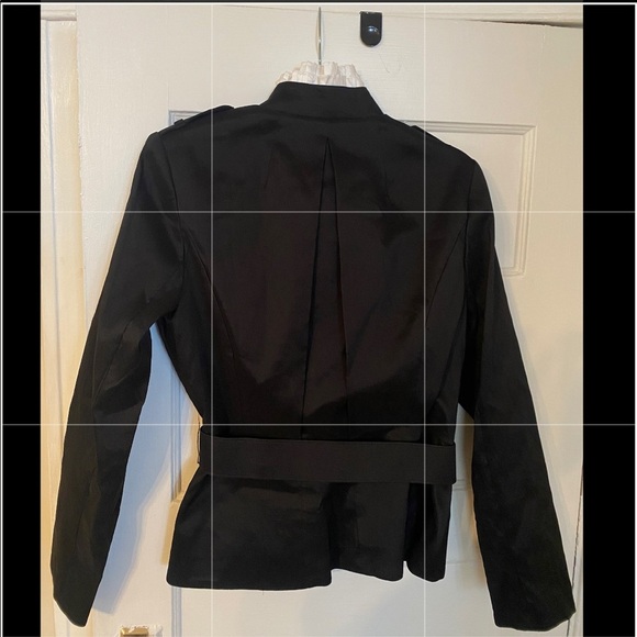 Jovani Jacket Black/White - Picture 2 of 8